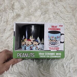 ICUP 2024 Peanuts 18oz Heat Changing Ceramic Mug Christmas Holidays Gift